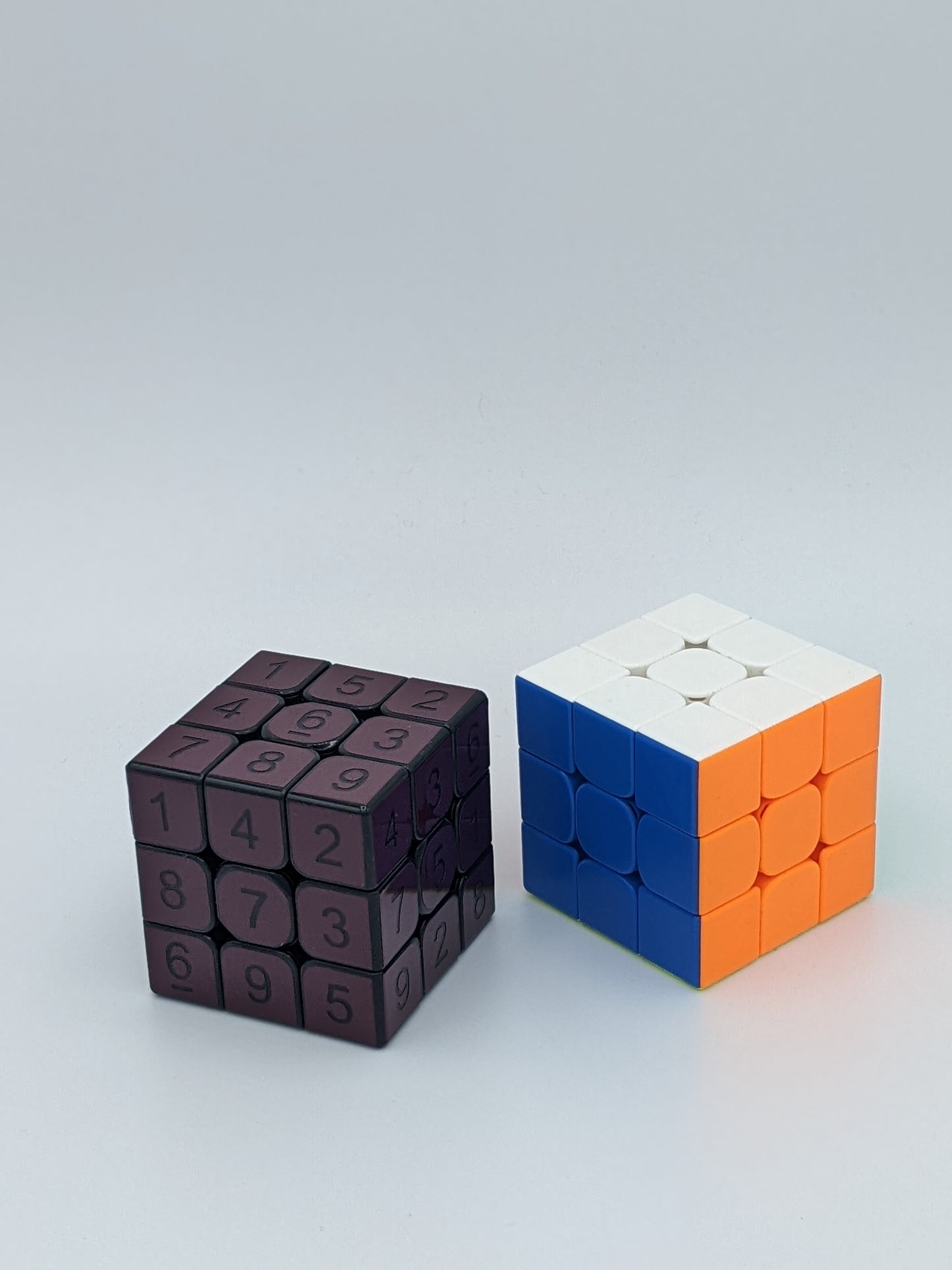 3x3x3 Marone Sudoku Cube | Puzzle | Handmade