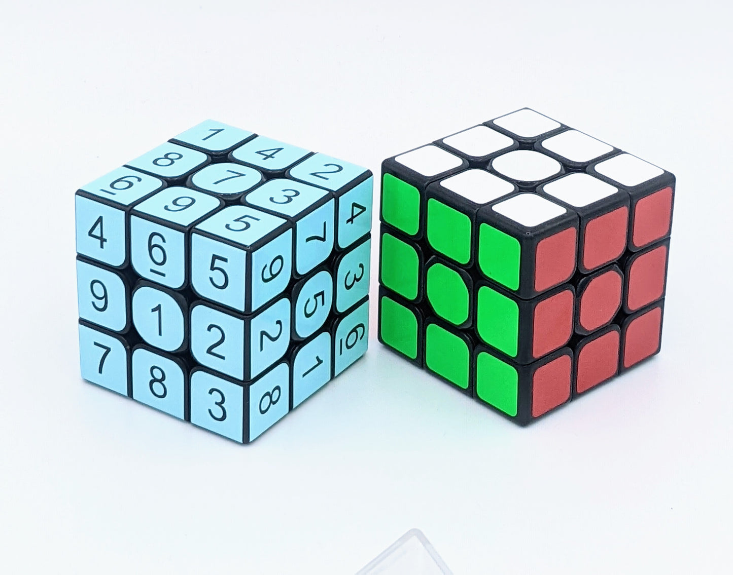 3x3x3 Pastel Turquoise Sudoku Cube | Puzzle | Handmade