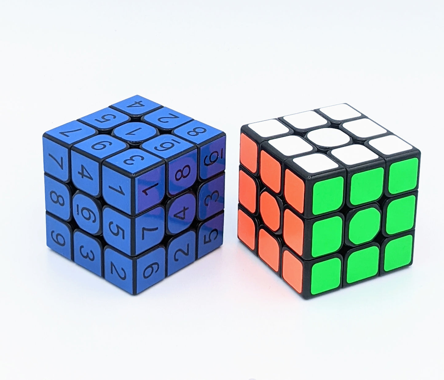 3x3x3 Signal Blue Sudoku Cube | Puzzle | Handmade