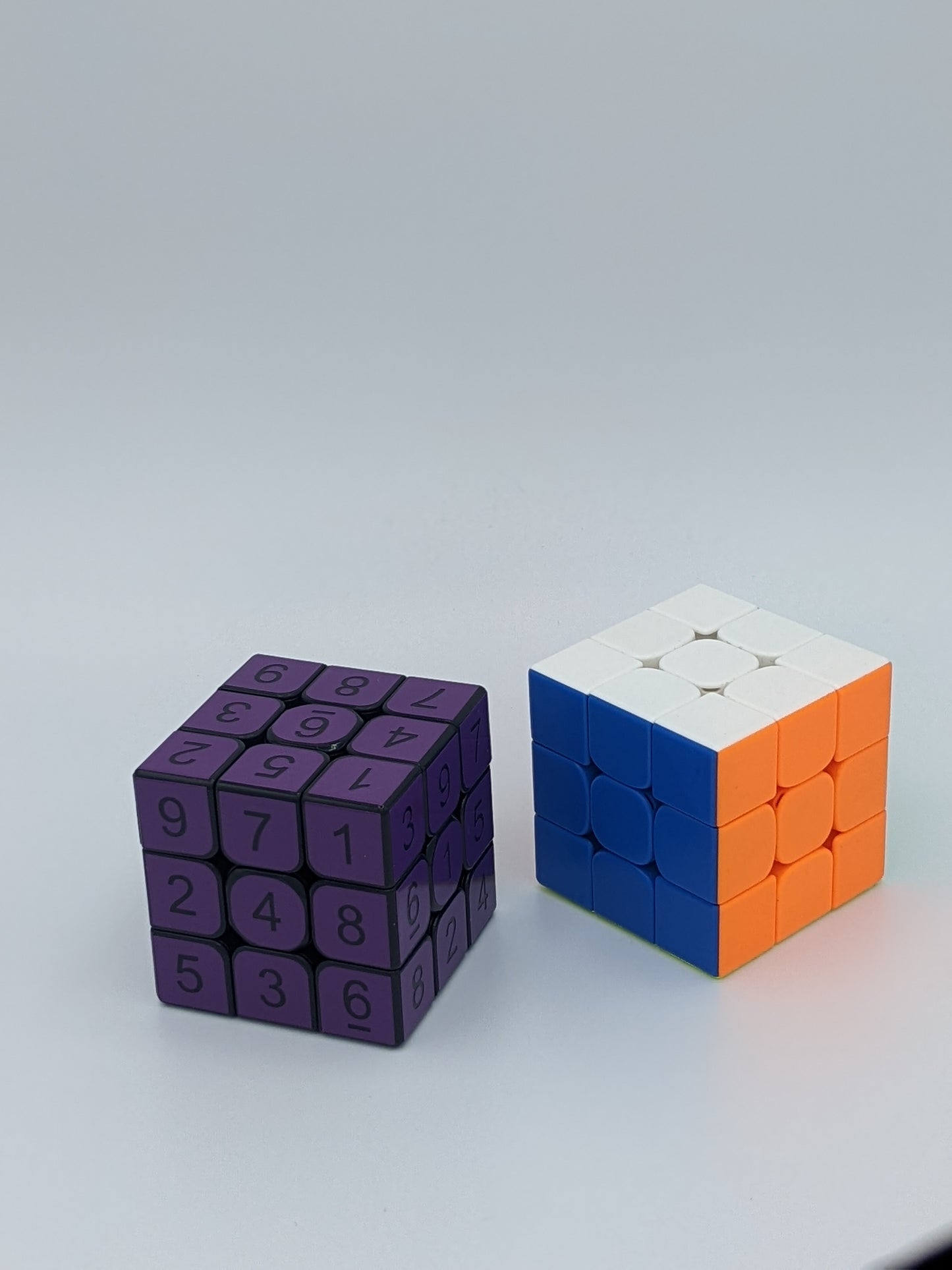 3x3x3 Violet Sudoku Cube | Puzzle | Handmade