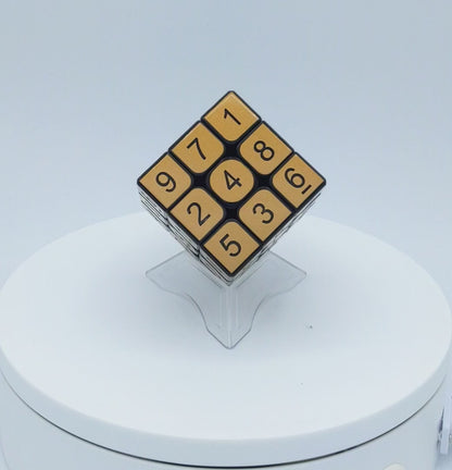 3x3x3 Copper Sudoku Cube | Puzzle | Handmade