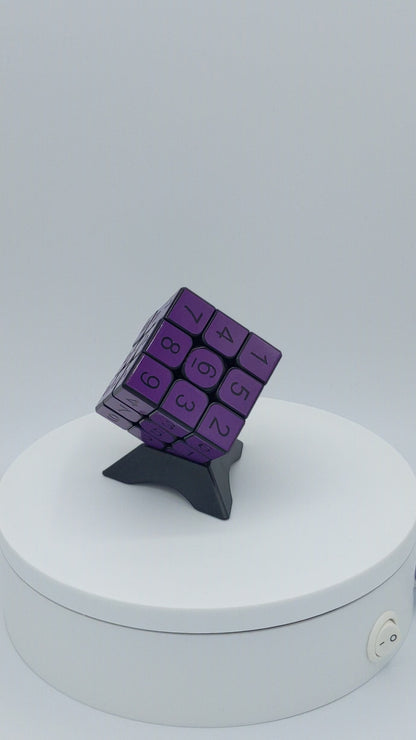 3x3x3 Violet Sudoku Cube | Puzzle | Handmade